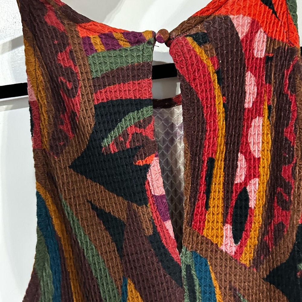 FARM Rio Multicolor Abstract Print Maxi Dress - Picture 5 of 6